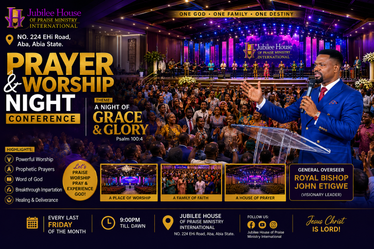 Prayer and worship night
